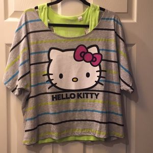 Hello Kitty 2 Piece Top Set